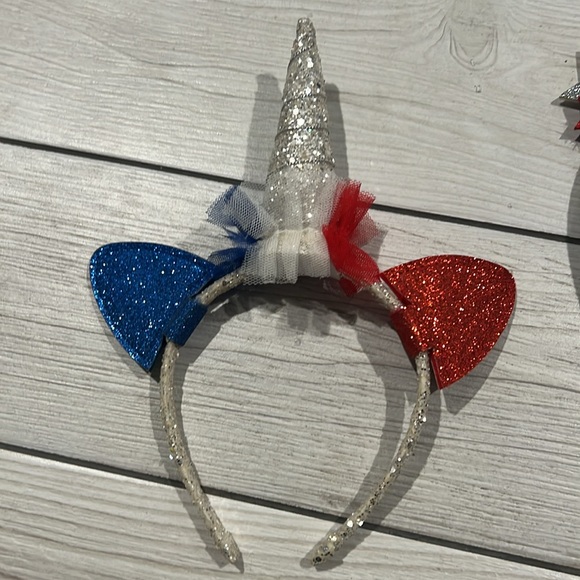 Memorial Day Fourth of July Headbands - Picture 2 of 8